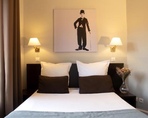 Habitación Clásica del hotel Odessa Montparnasse. Foto 3