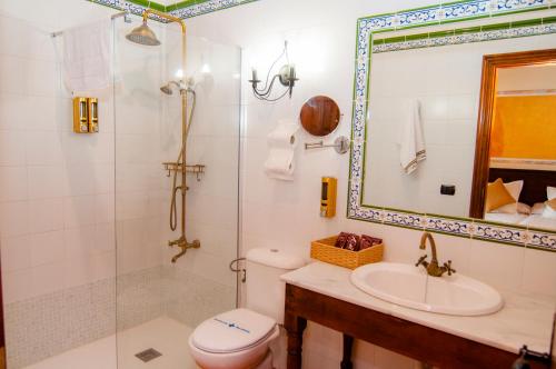 Twin room del hotel Hotel Rural Jardines de Milano - Adults Only. Foto 9