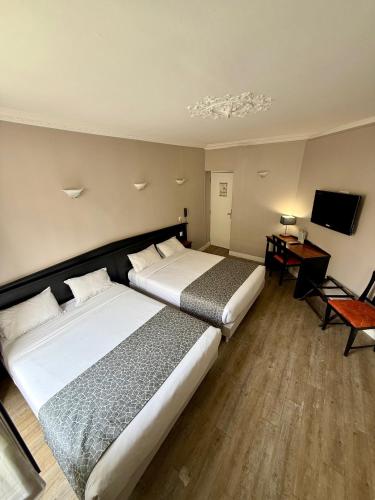 Habitación cuádruple del hotel New Gare Du Nord. Foto 6