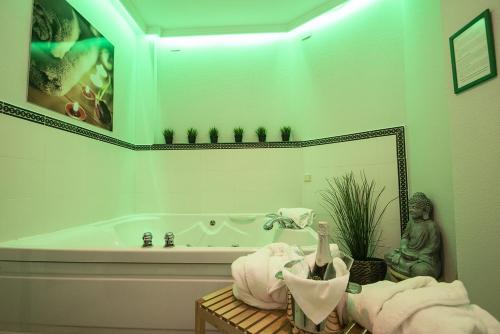 Estudio con bañera de hidromasaje del hotel Hospedium Hotel Simón Verde. Foto 2