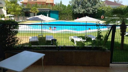Apartamento con terraza del hotel Hospedium Hotel Simón Verde