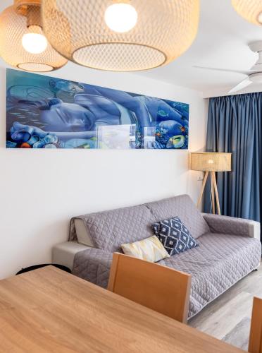 Apartamento de 1 dormitorio sin servicio de limpieza del hotel Surfing Colors Corralejo. Foto 9