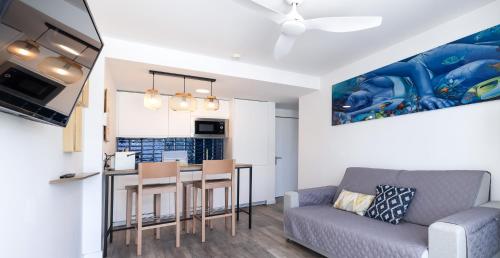 Apartamento de 1 dormitorio sin servicio de limpieza del hotel Surfing Colors Corralejo