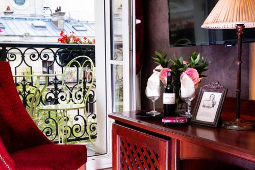 Habitación Tradición con balcón del hotel Britannique