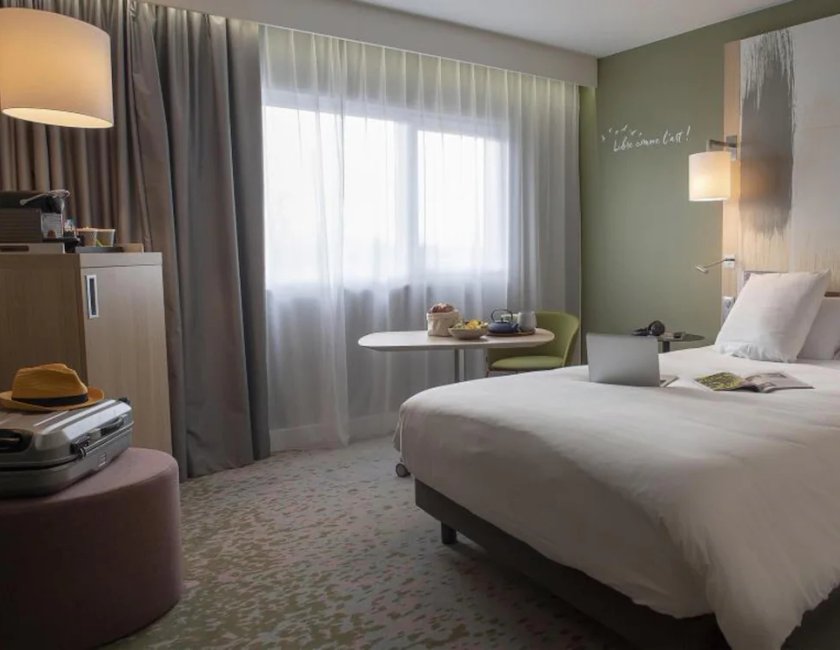 Habitación doble 1 Cama doble del hotel Mercure Reims Parc Des Expositions. Foto 1