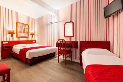 Habitación Triple del hotel Maison Du Pré
