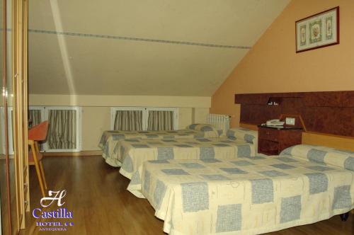 Habitación Triple del hotel Castilla