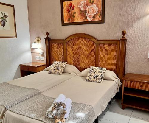 Habitación doble 2 Camas individuales del hotel Atlantico Centro. Foto 2