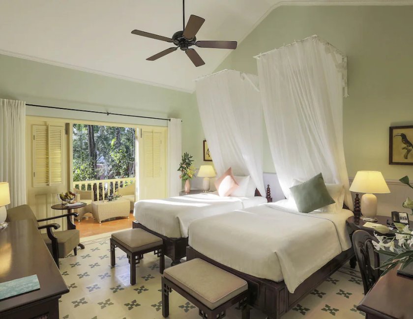 Villa Vista Jardín Balcón o Terraza Con Vistas 1 Cama doble del hotel La Veranda Resort Phu Quoc - Mgallery