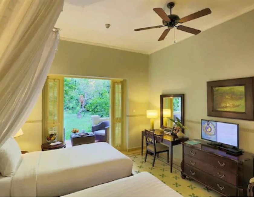 Habitación doble Vista Jardín Balcón o Terraza Premier 1 Cama doble del hotel La Veranda Resort Phu Quoc - Mgallery. Foto 1