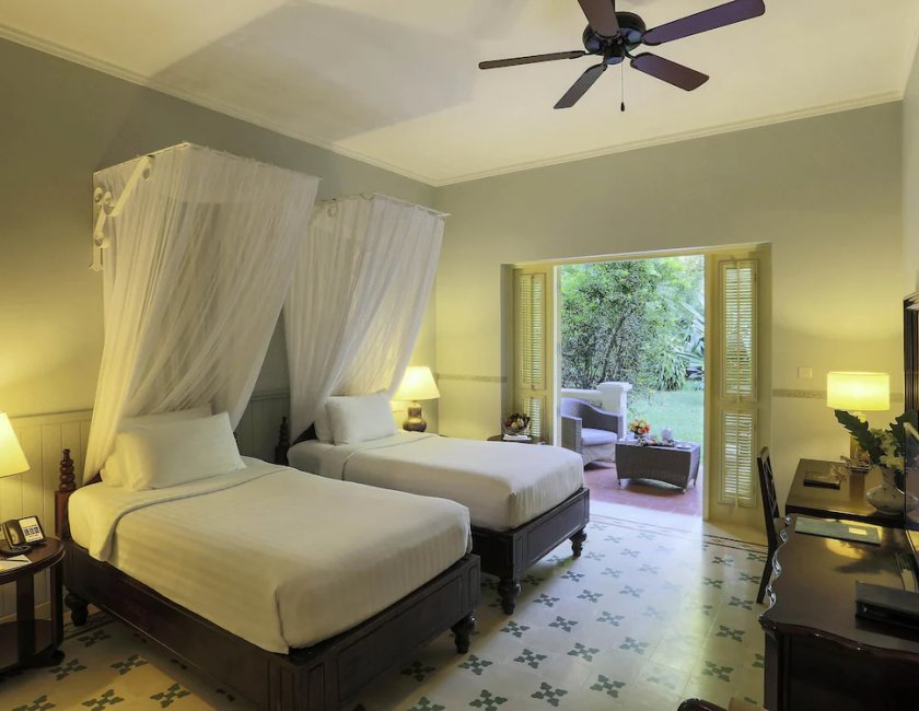 Habitación doble Vista Jardín Balcón o Terraza Premier 1 Cama doble del hotel La Veranda Resort Phu Quoc - Mgallery. Foto 5