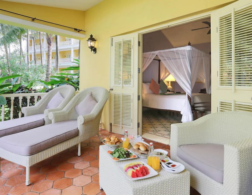 Villa Vista Mar Lujo Balcón o Terraza Con Vistas 1 Cama doble del hotel La Veranda Resort Phu Quoc - Mgallery. Foto 6
