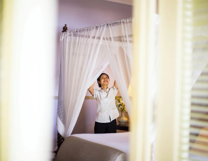 Suite Vista Jardín Balcón o Terraza Con Vistas 1 Cama doble del hotel La Veranda Resort Phu Quoc - Mgallery. Foto 2