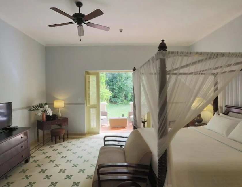 Suite Vista Jardín Balcón o Terraza Con Vistas 1 Cama doble del hotel La Veranda Resort Phu Quoc - Mgallery. Foto 6