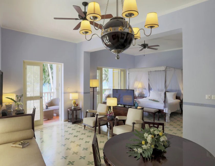 Suite Vista Mar Lujo Balcón o Terraza 1 Cama king Con Vistas del hotel La Veranda Resort Phu Quoc - Mgallery. Foto 8