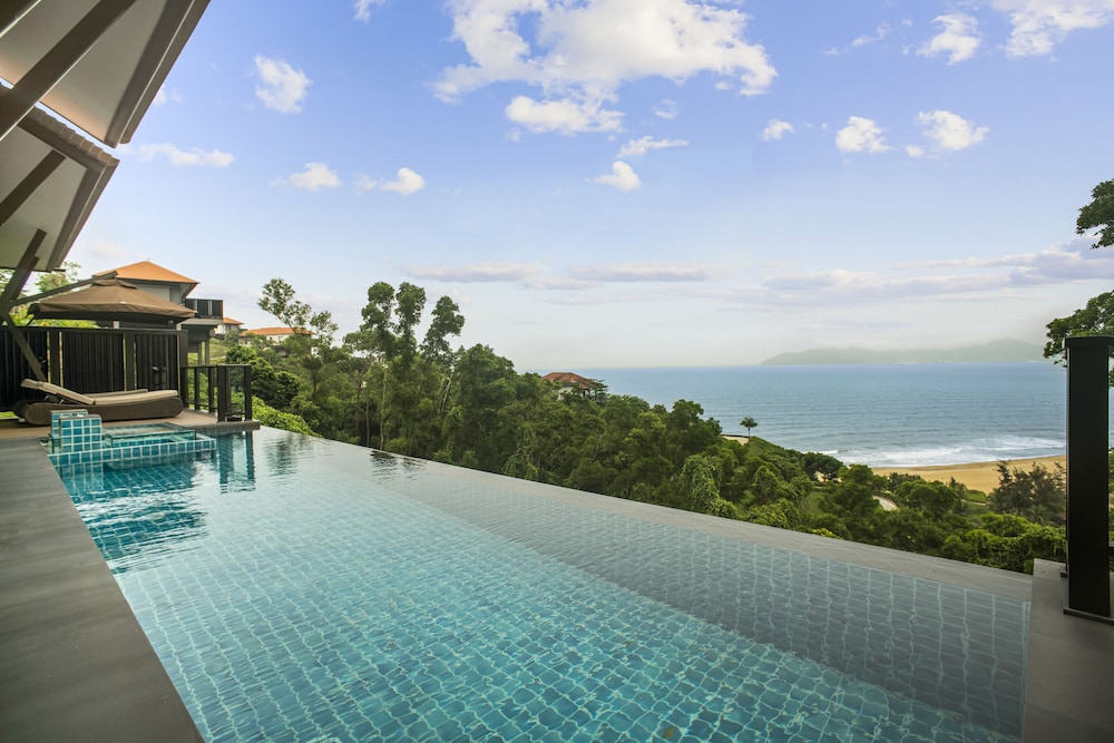 Three Bedroom Seaview Hill Villa with Heated Pool del hotel Banyan Tree Lang Co. Foto 13