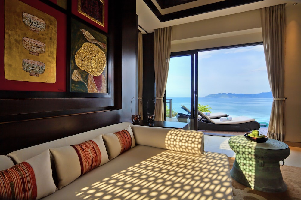 One Bedroom Seaview Hill Pool Villa del hotel Banyan Tree Lang Co. Foto 2