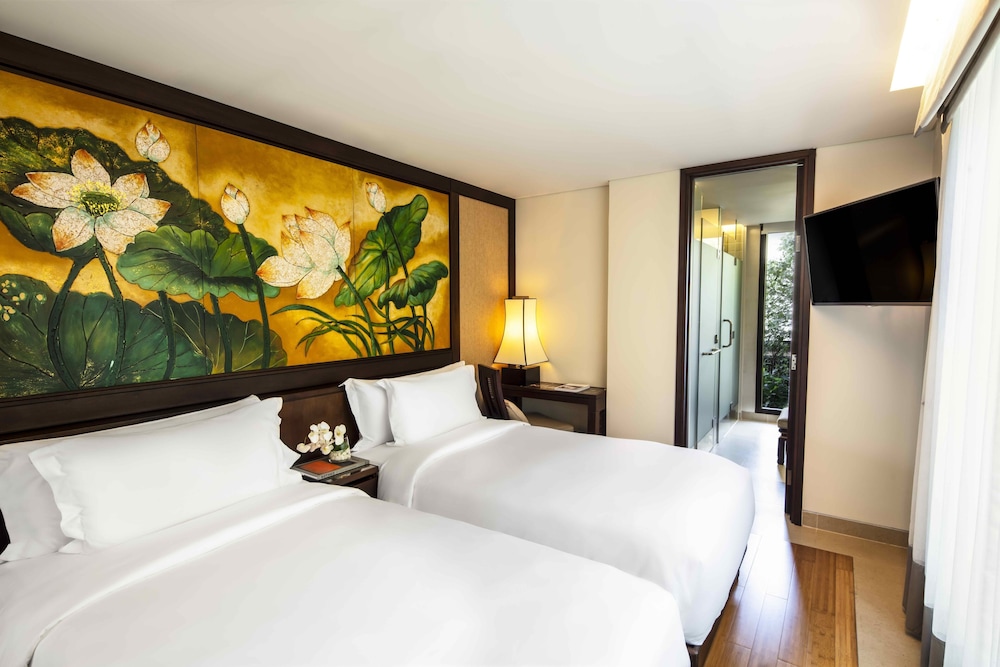 Three Bedroom Oceanview Pool Villa del hotel Banyan Tree Lang Co. Foto 3