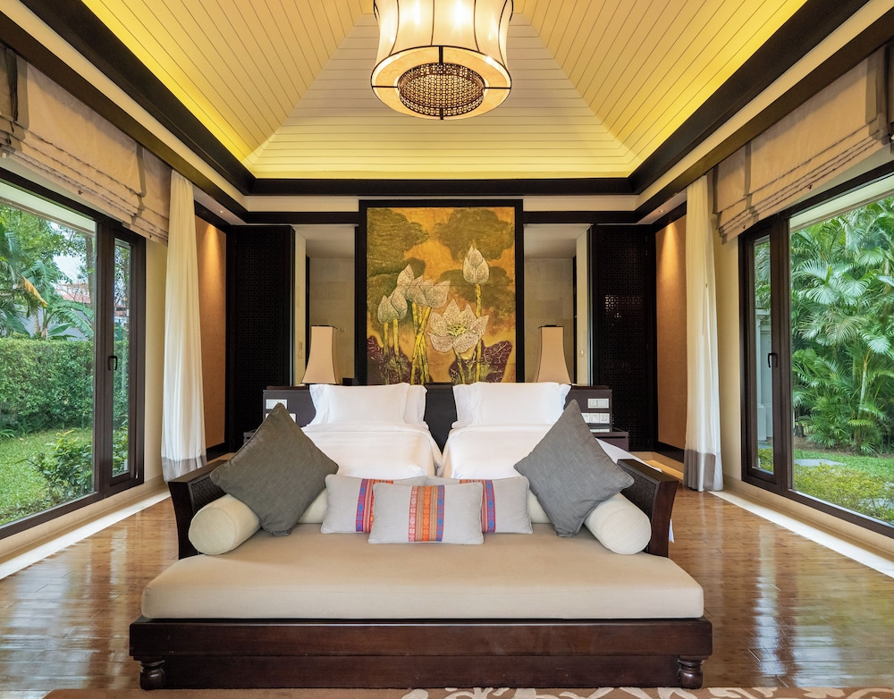 Villa Vista Piscina 1 habitación piscina 2 Camas individuales del hotel Banyan Tree Lang Co. Foto 5