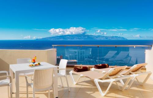 Apartamento de 1 dormitorio con vistas al mar del hotel Royal Sun Resort