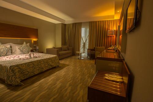 Habitación doble Lujo 1 Cama king Vista ciudad del hotel Innova Sultanahmet Istanbul. Foto 5