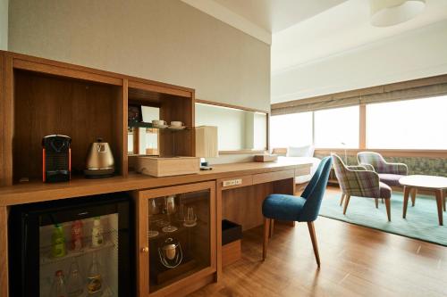 Habitación Deluxe con vistas al Tokyo Sky Tree - 2 camas individuales del hotel Tobu Levant Tokyo. Foto 6