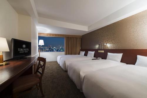 Habitación Cuádruple - No fumadores del hotel Tobu Levant Tokyo. Foto 3