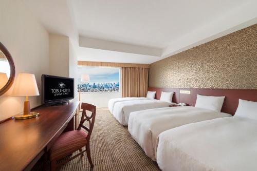 Habitación Cuádruple - No fumadores del hotel Tobu Levant Tokyo. Foto 4