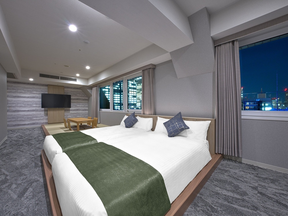 Habitación Deluxe con 2 camas individuales, no fumadores (Tatami Area, 2023 Renewal) del hotel Villa Fontaine Tokyo - Otemachi