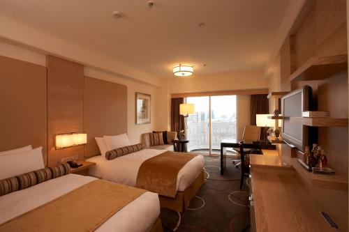 Habitación Doble Superior - 2 camas - Para fumadores del hotel Grand Prince Hotel Shin Takanawa. Foto 2