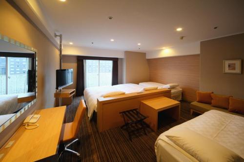 Habitación Cuádruple Estándar - No fumadores del hotel Grand Prince Hotel Shin Takanawa