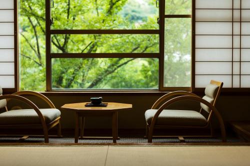 Habitación Estándar de estilo japonés con vistas al río del hotel Kajikaso