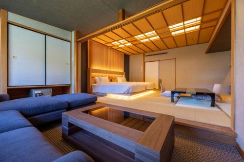 Habitación doble Vista Rio Baño compartido Japonesa del hotel Kajikaso. Foto 2