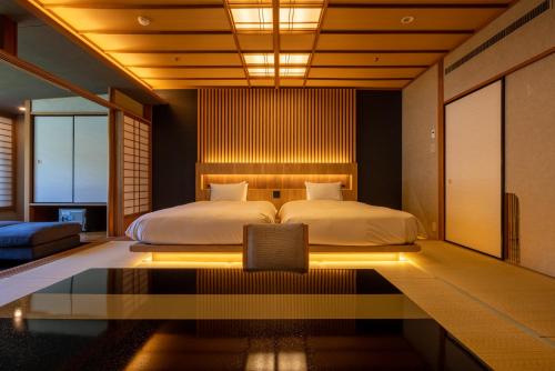 Habitación doble Vista Rio Baño compartido Japonesa del hotel Kajikaso. Foto 8