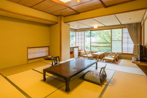 Habitación Superior de estilo japonés con vistas al río del hotel Kajikaso