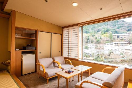 Habitación Superior de estilo japonés con vistas al río del hotel Kajikaso. Foto 1