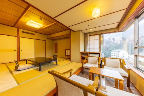 Habitación Superior de estilo japonés con vistas al río del hotel Kajikaso. Foto 2