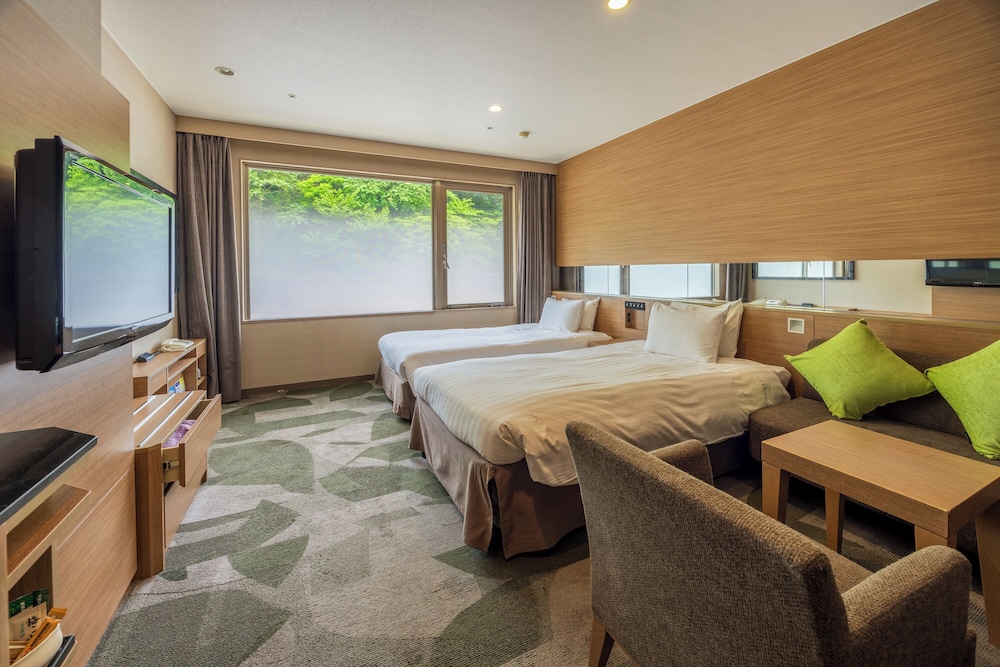 Habitación con 2 camas individuales, no fumadores (Run of House) del hotel Yumoto Fujiya. Foto 5