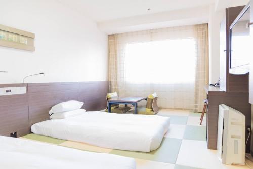 Habitación Doble de estilo japonés - 2 camas - No fumadores del hotel Keihan Kyoto Grande