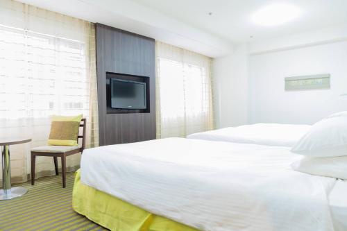 Habitación Familiar Deluxe - no fumadores del hotel Keihan Kyoto Grande. Foto 3