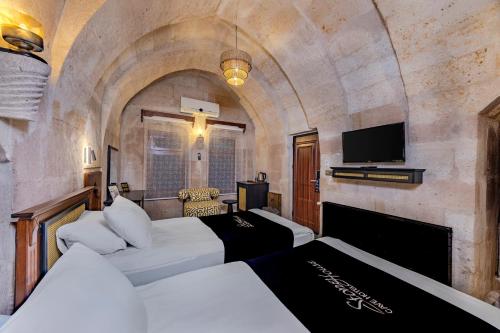 Habitación Doble Estándar - 2 camas del hotel Stone House Cave
