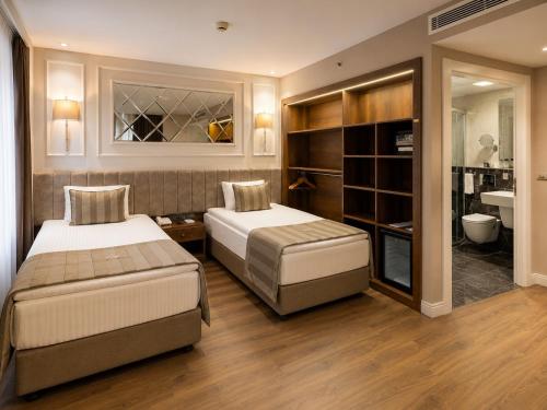 Habitación Doble Estándar con vistas al atrio del hotel The Beyaz Saray and Spa. Foto 3