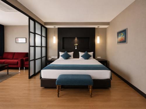 Suite Familiar con vistas a la ciudad del hotel The Beyaz Saray and Spa
