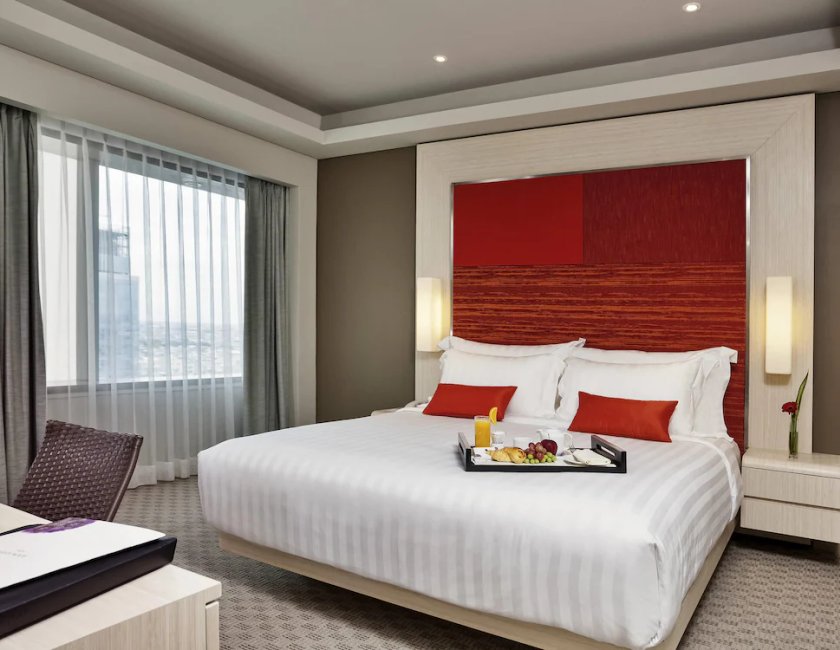 Suite 1 habitación Business 1 Cama doble del hotel Grand Mercure Jakarta Harmoni. Foto 2