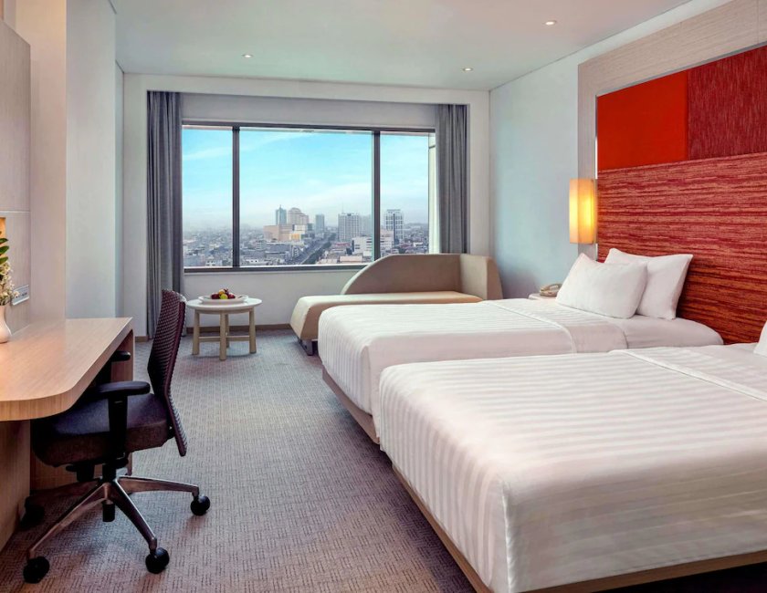 Habitación doble Lujo 2 Camas individuales del hotel Grand Mercure Jakarta Harmoni