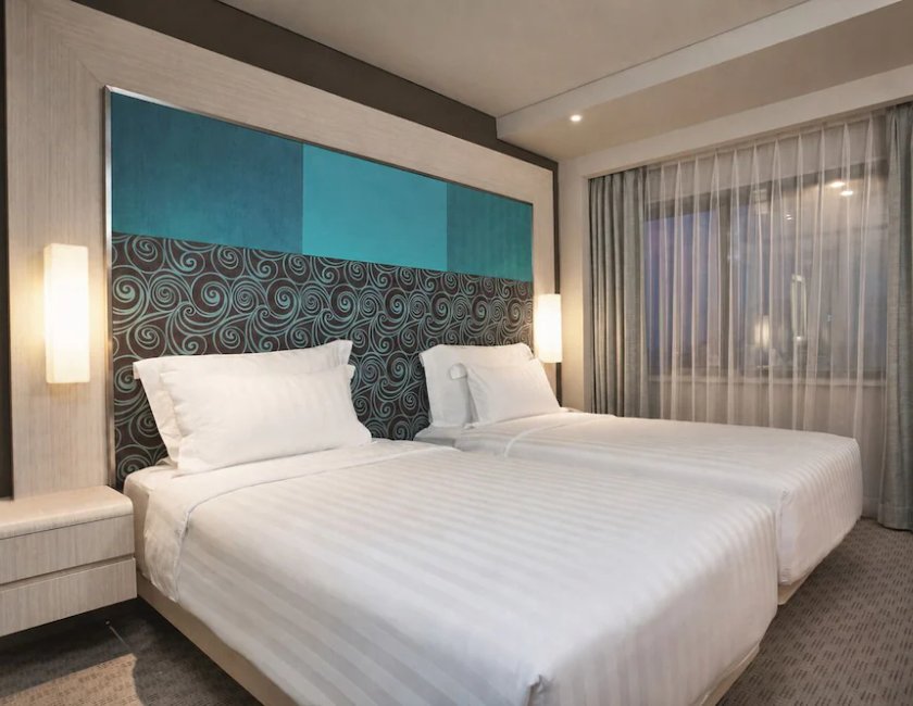 Habitación doble Superior 2 Camas individuales del hotel Grand Mercure Jakarta Harmoni. Foto 1