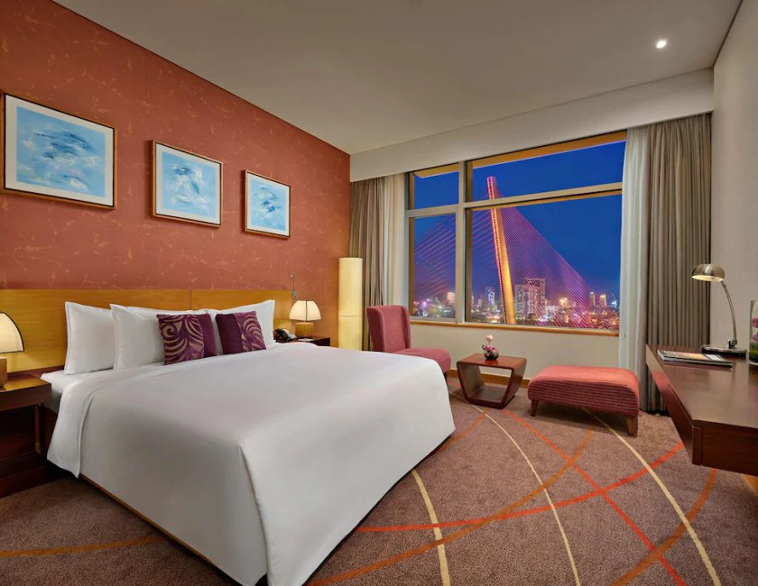 Habitación doble Superior 1 Cama queen Vista ciudad del hotel Grand Mercure Danang