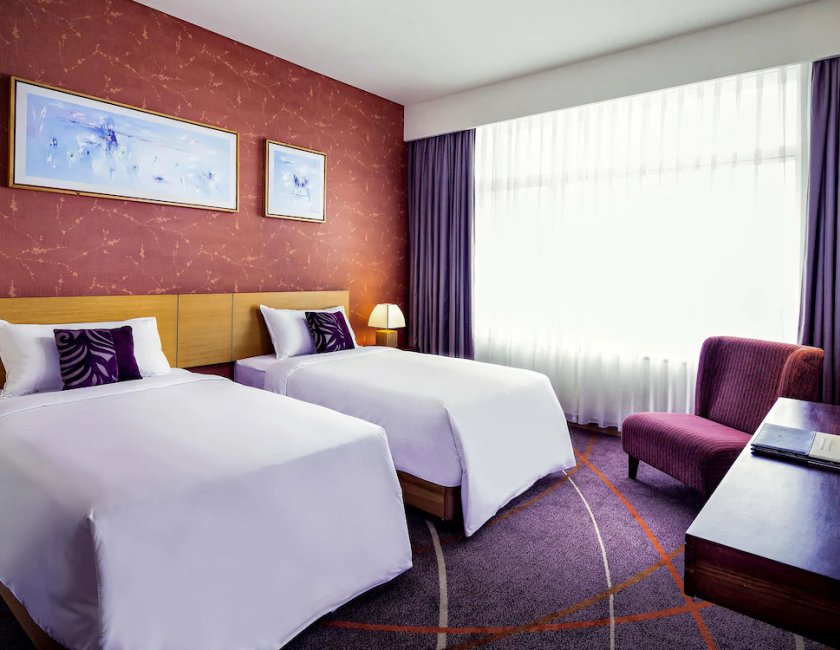 Habitación doble Lujo Vista Rio 2 Camas individuales del hotel Grand Mercure Danang. Foto 4