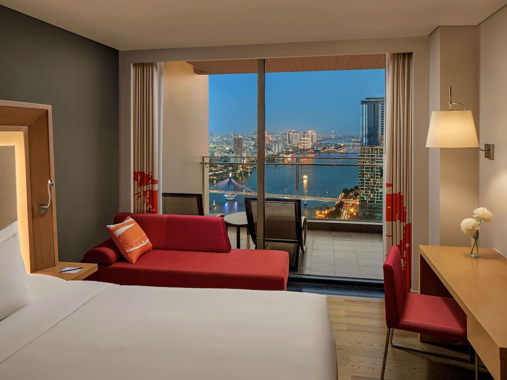 Habitación Deluxe, Balcón, Vista al Puente del Dragón - 2 Camas Individuales del hotel Novotel Danang Premier Han River