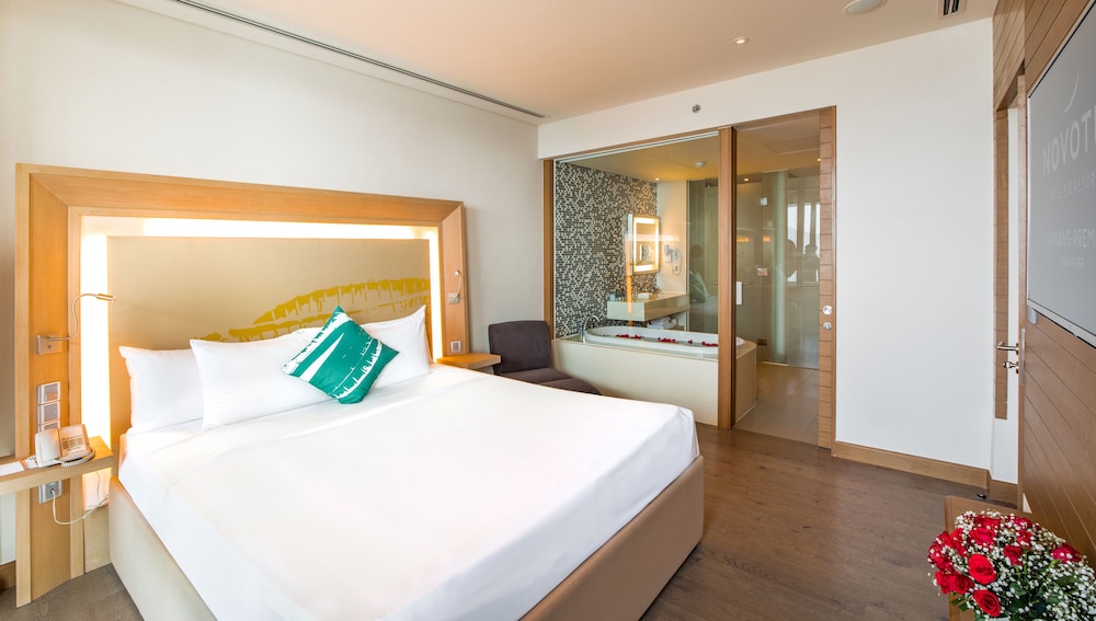 Apartamento de 1 Dormitorio, balcón, sala de estar, cocinas totalmente equipadas, bañera, 01 cama king del hotel Novotel Danang Premier Han River. Foto 7